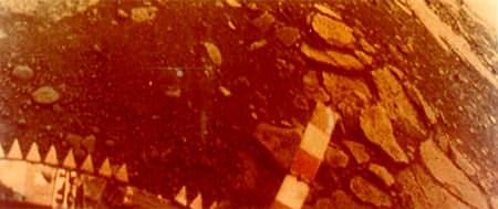 La surface de Vnus vue par la sonde Venera 13